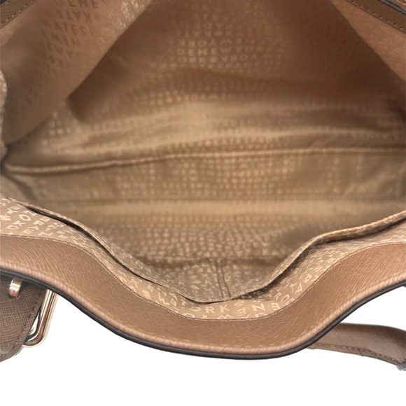 Kate Spade WKRU2326 Cove Street Airel Brown Leather Tote (Minor Handle Flaw) - Picture 9 of 13